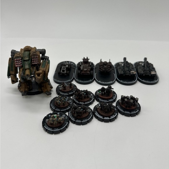 Mechwarrior Dark Age Figures WizKids Lot - Picture 1 of 11